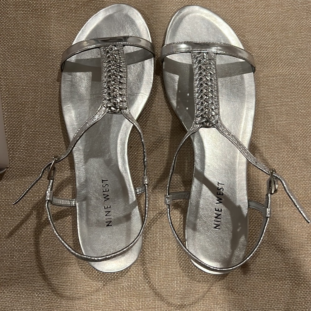 Nine West braided sandal